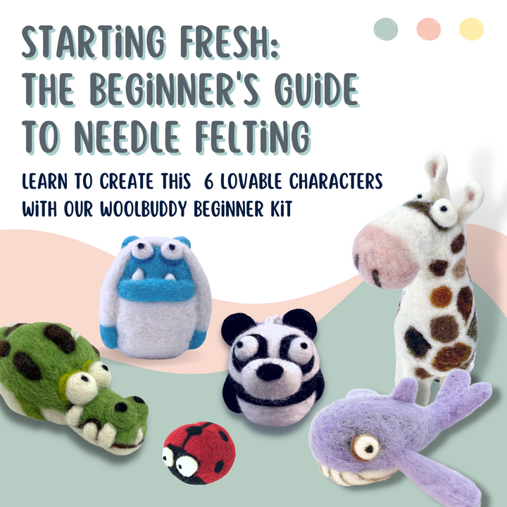 Needle Felting Beginner Kit