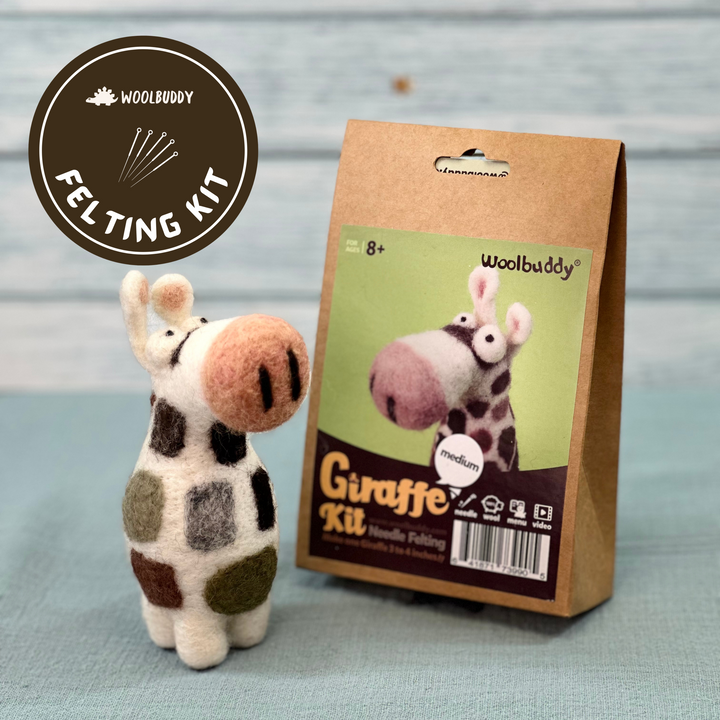 Needle felting Giraffe Kit