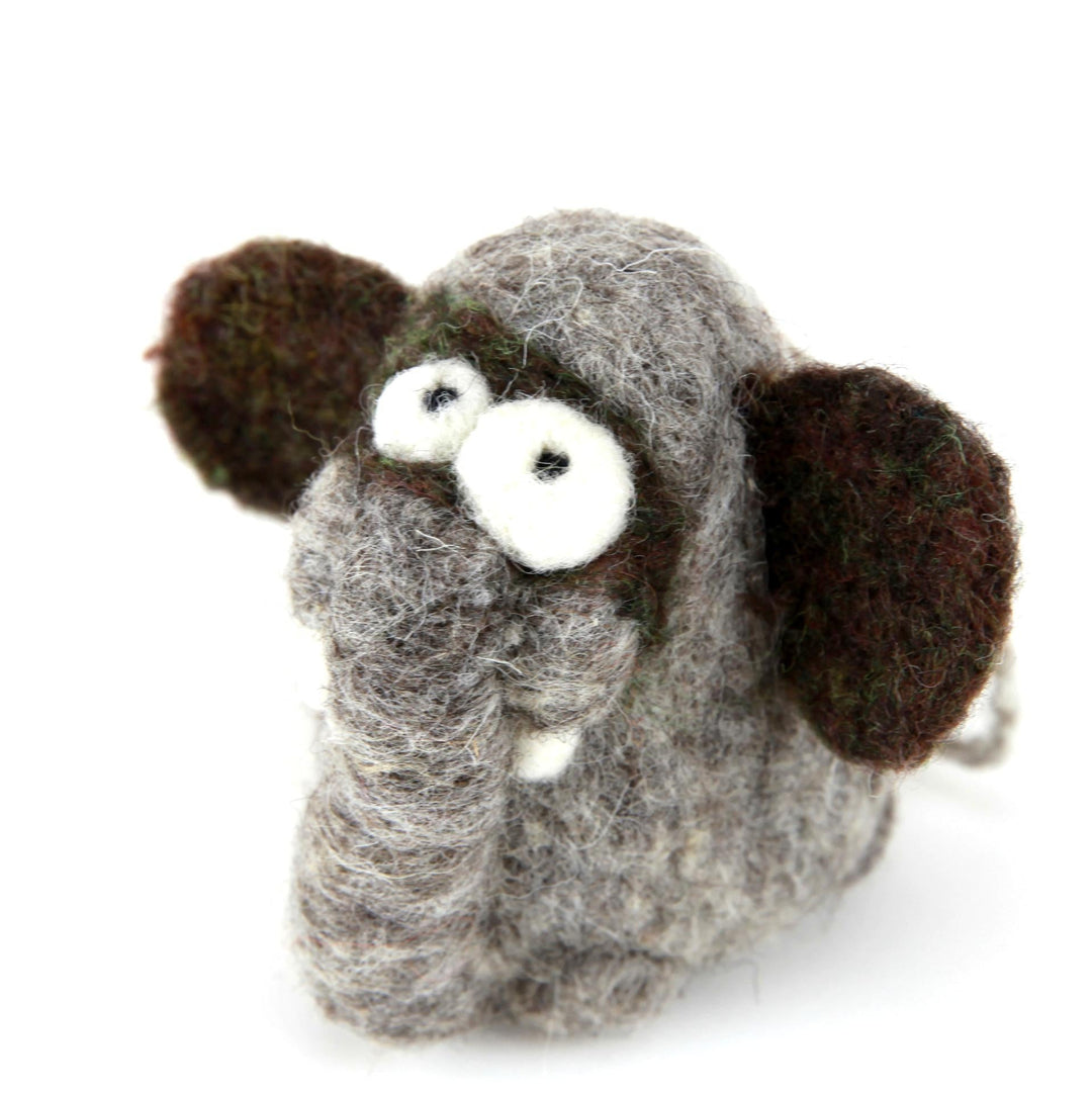 Elephant ornament - Woolbuddy