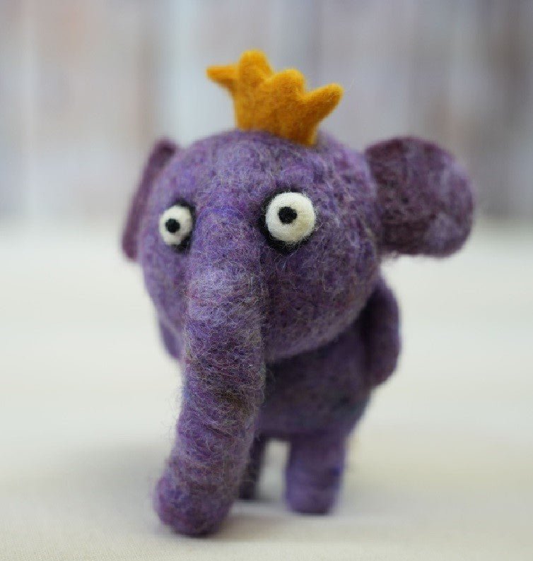 Elephant ornament - Woolbuddy