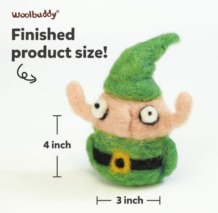 Woolbuddy Needle Felting Elf Kit