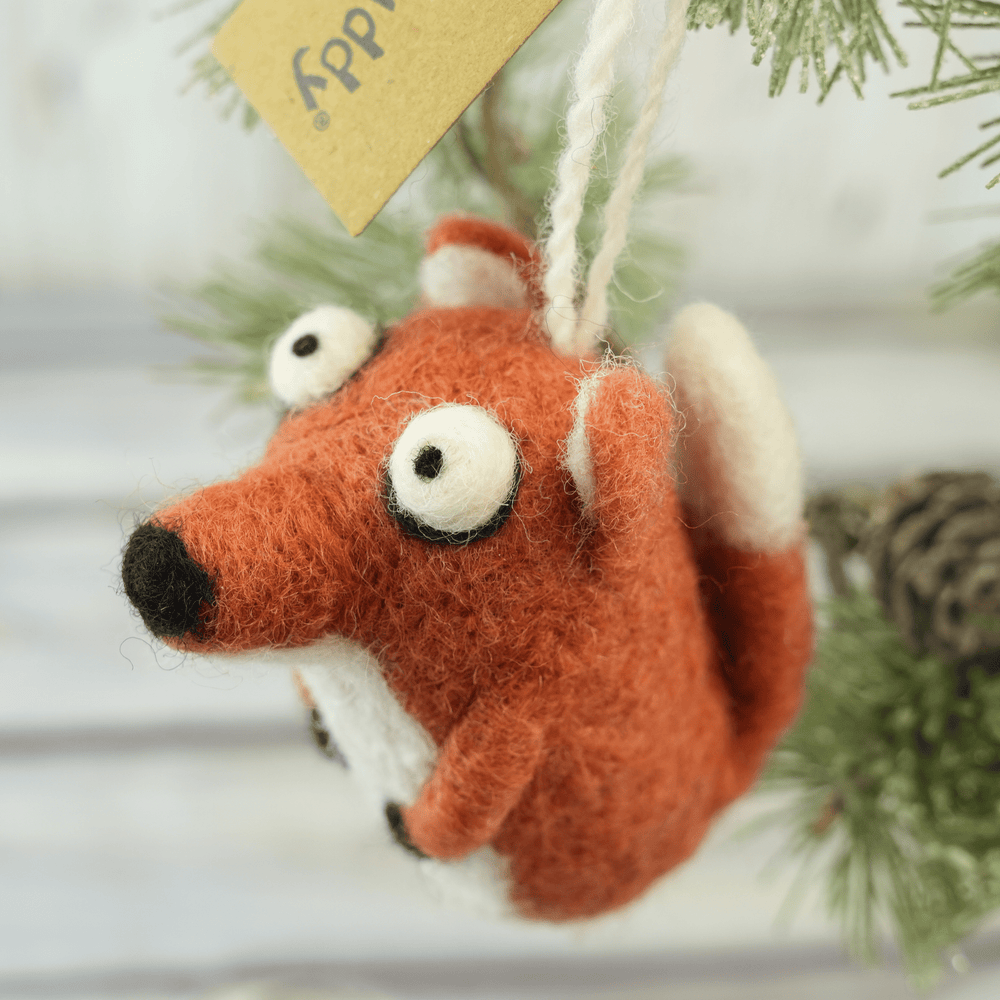 Fox Ornament - Woolbuddy