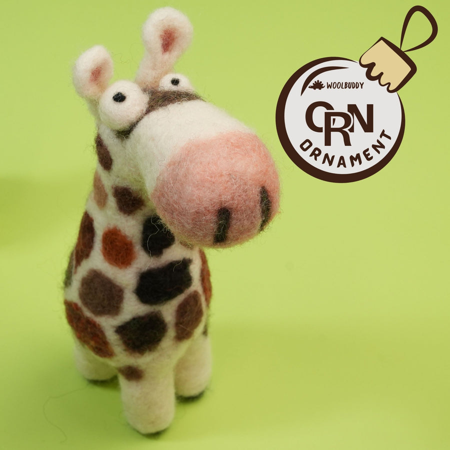 Giraffe ornament - Woolbuddy