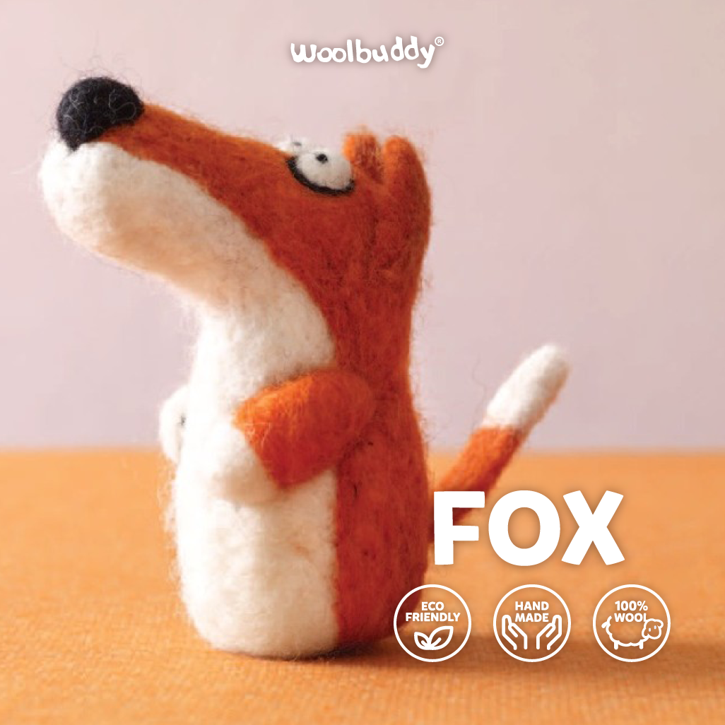 Needle Felting Fox Kit