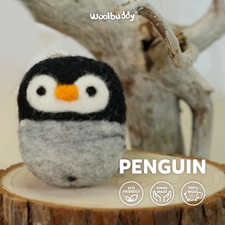 Needle Felting Penguin Kit