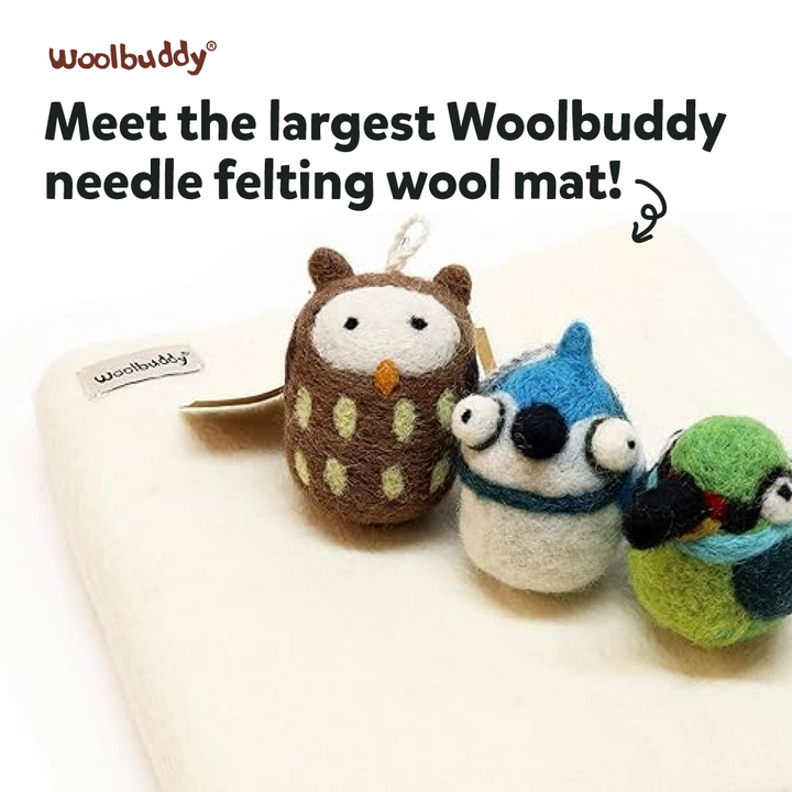 Woolbuddy XL Needle Felting Mat (size: 30x30x3.5 cm)