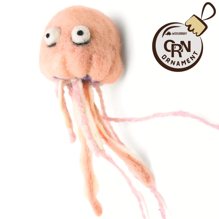 Jelly Fish Ornament - Woolbuddy