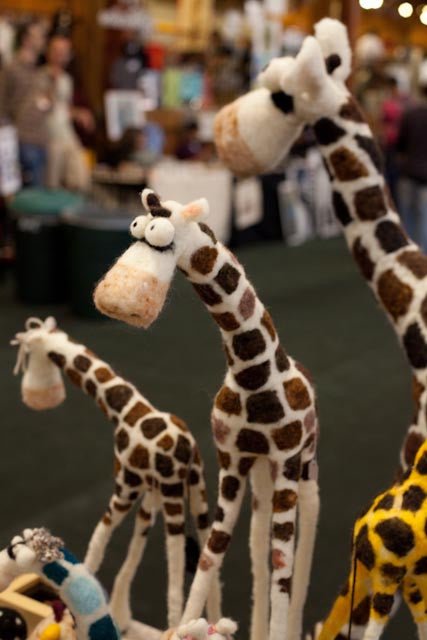 Long - Legged Giraffe - premade - Woolbuddy