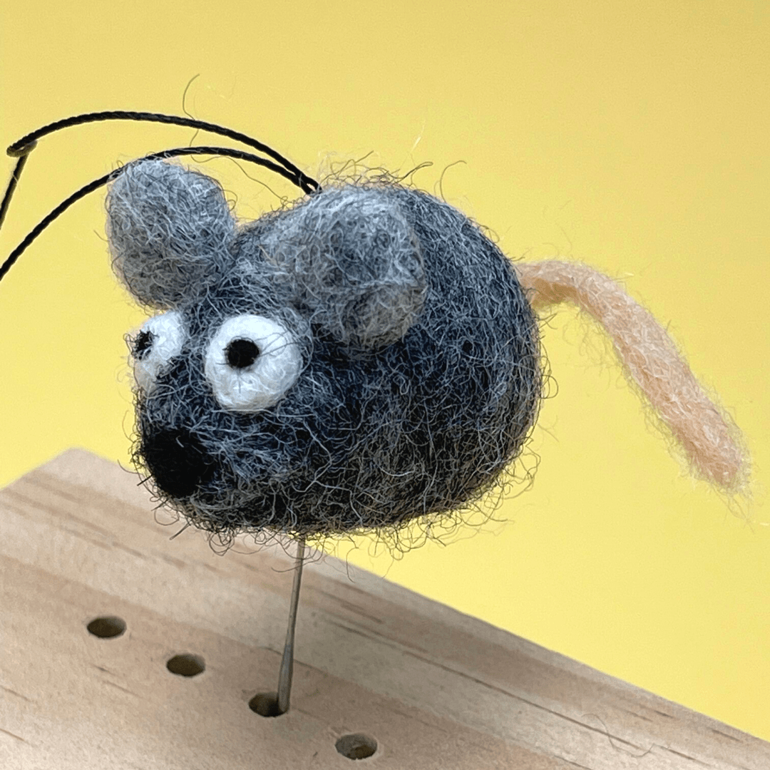 Mini Felt Woolbuddy Keychain - Woolbuddy