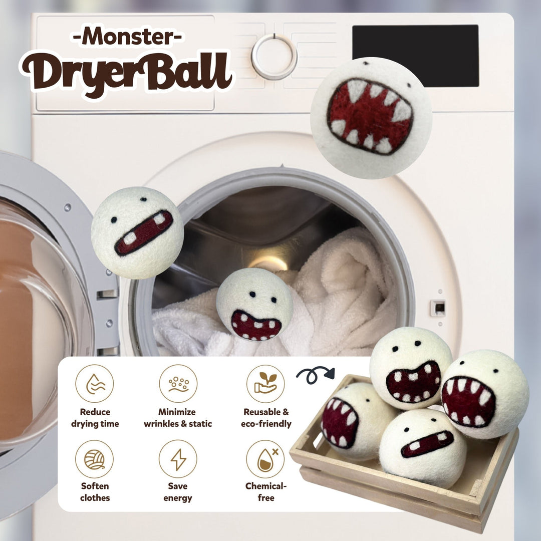 Monster Dryer Balls - Woolbuddy