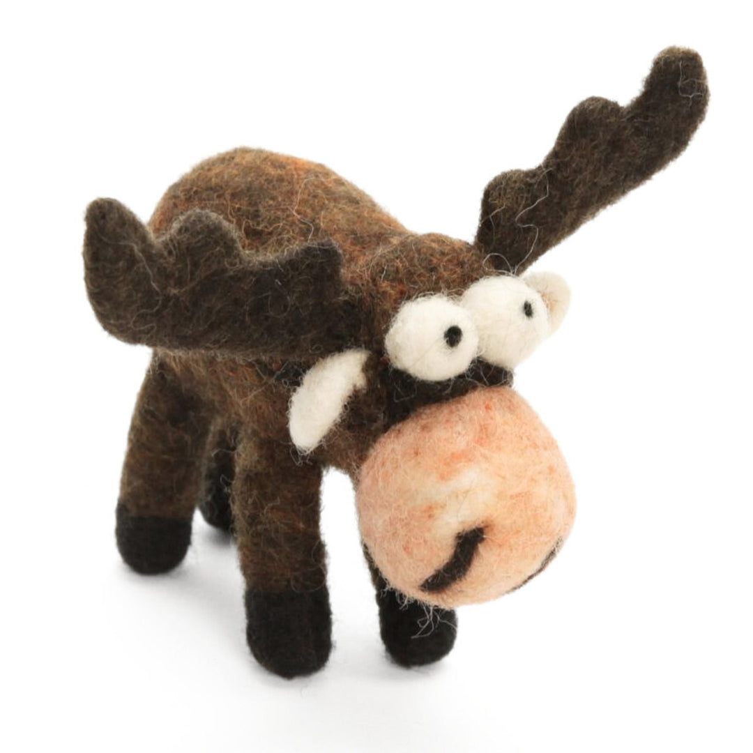 Moose ornament - Woolbuddy