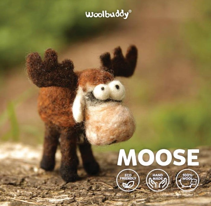 Needle Felting Moose Kit