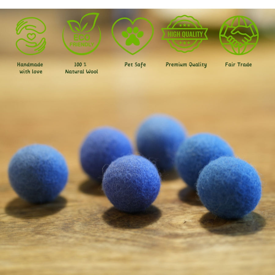 M&W Cat Toy Balls - Woolbuddy