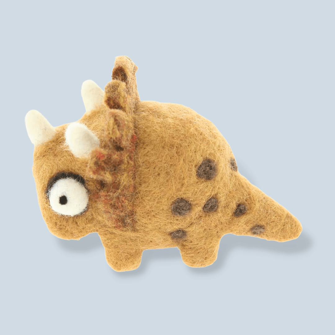 Needle Felting Dinosaur Kit - Woolbuddy