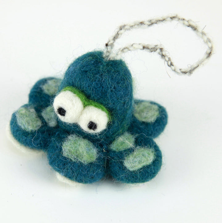 Needle Felting Octopus Kit - Woolbuddy