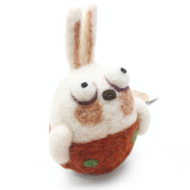 Needle Felting Rabbit Kit - Woolbuddy