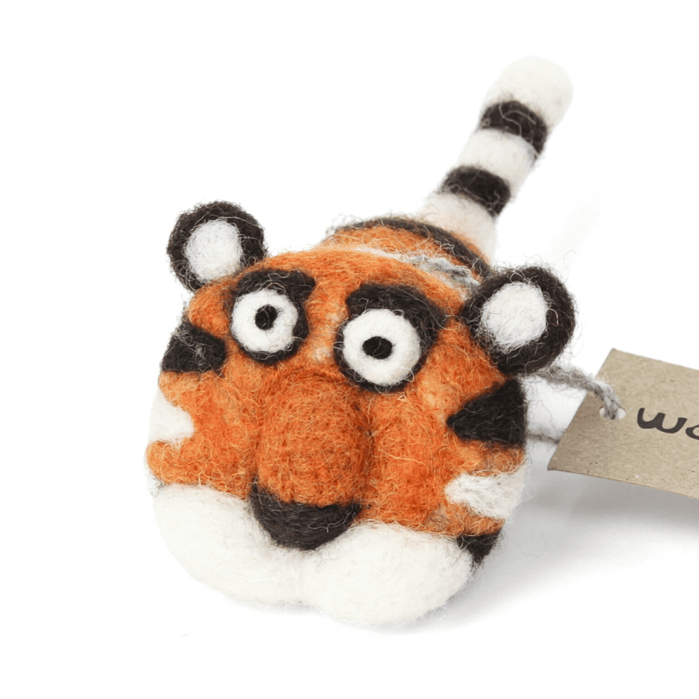 Needle Felting Tiger Kit - Woolbuddy