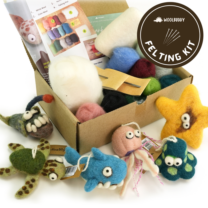 Needle Felting Sea Collection Kit