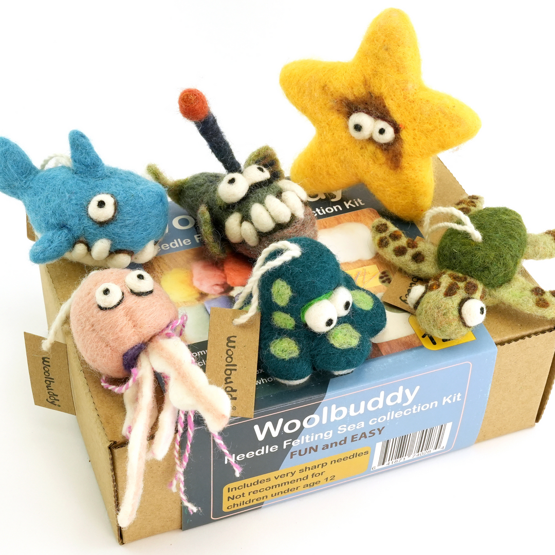 Needle Felting Sea Collection Kit