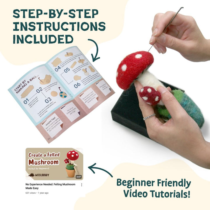 Holiday Gift Bundle – Complete Needle Felting Kit