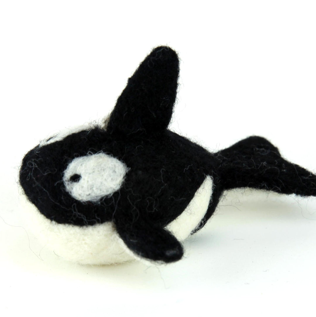 Orca Ornament - Woolbuddy