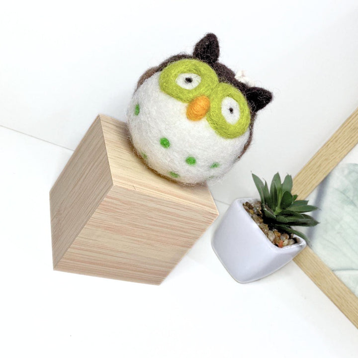 Owl Needle Felting Kit - Woolbuddy