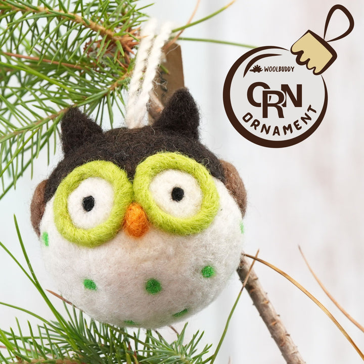 Owl Ornament - Woolbuddy