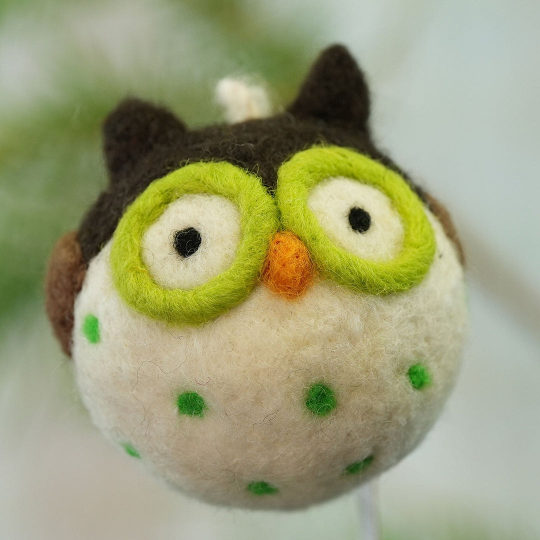 Owl Ornament - Woolbuddy