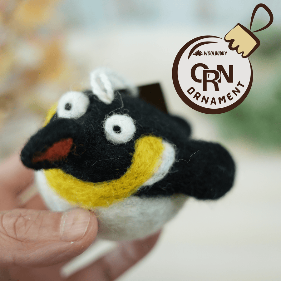 Penguin Ornament - Woolbuddy