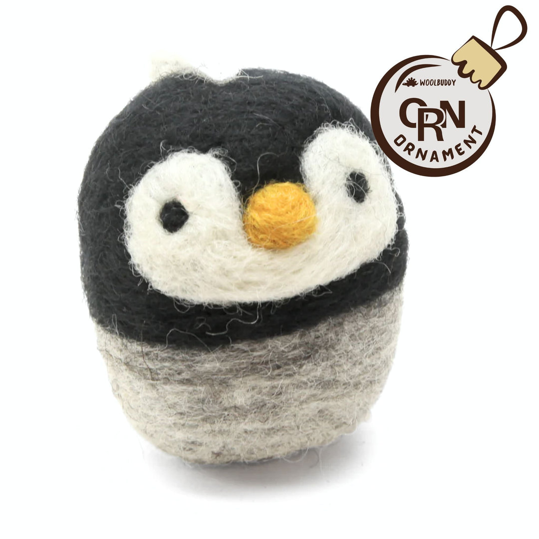 Penguin Ornament - Woolbuddy