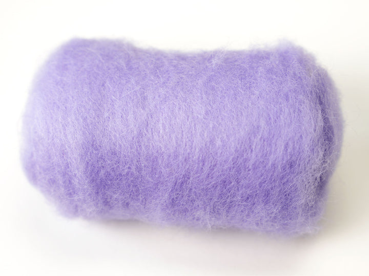 Corriedale Wool Periwinkle – Premium Wool Roving for Needle Felting & Crafts | Woolbuddy