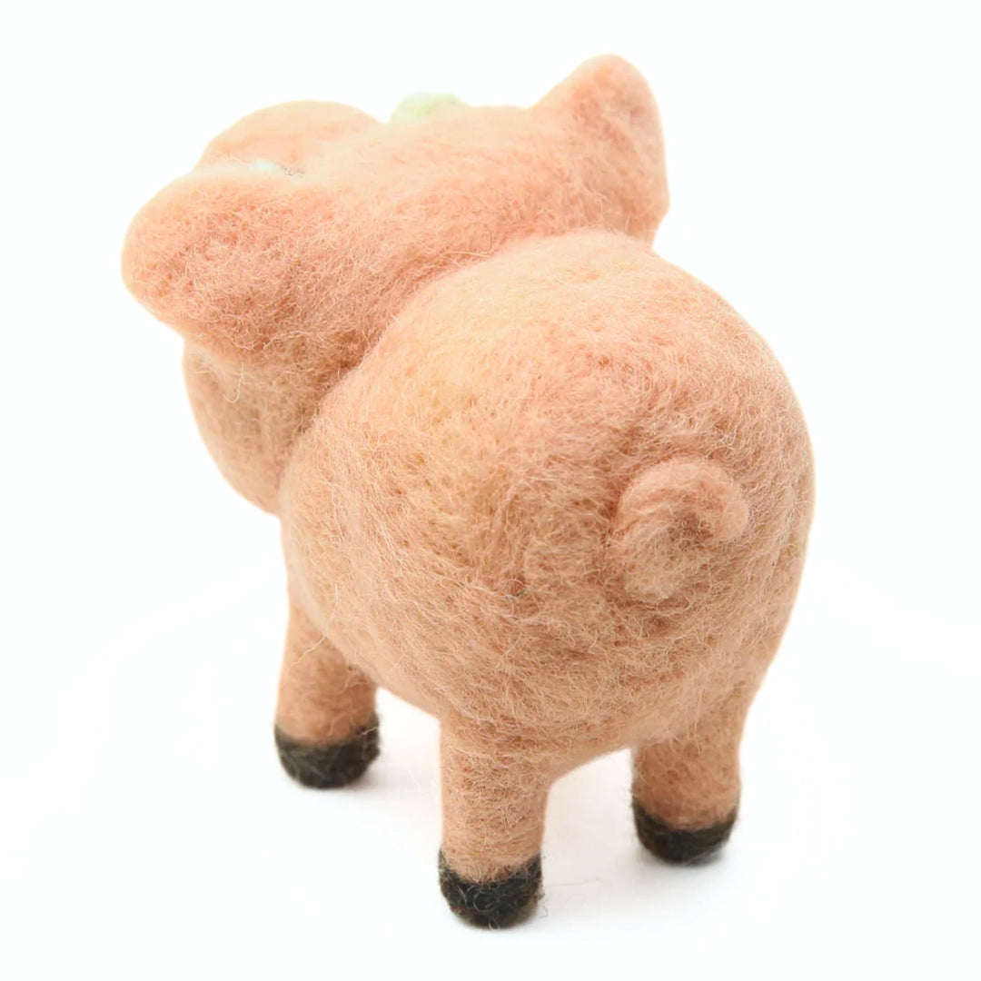 Pig Ornament - Woolbuddy