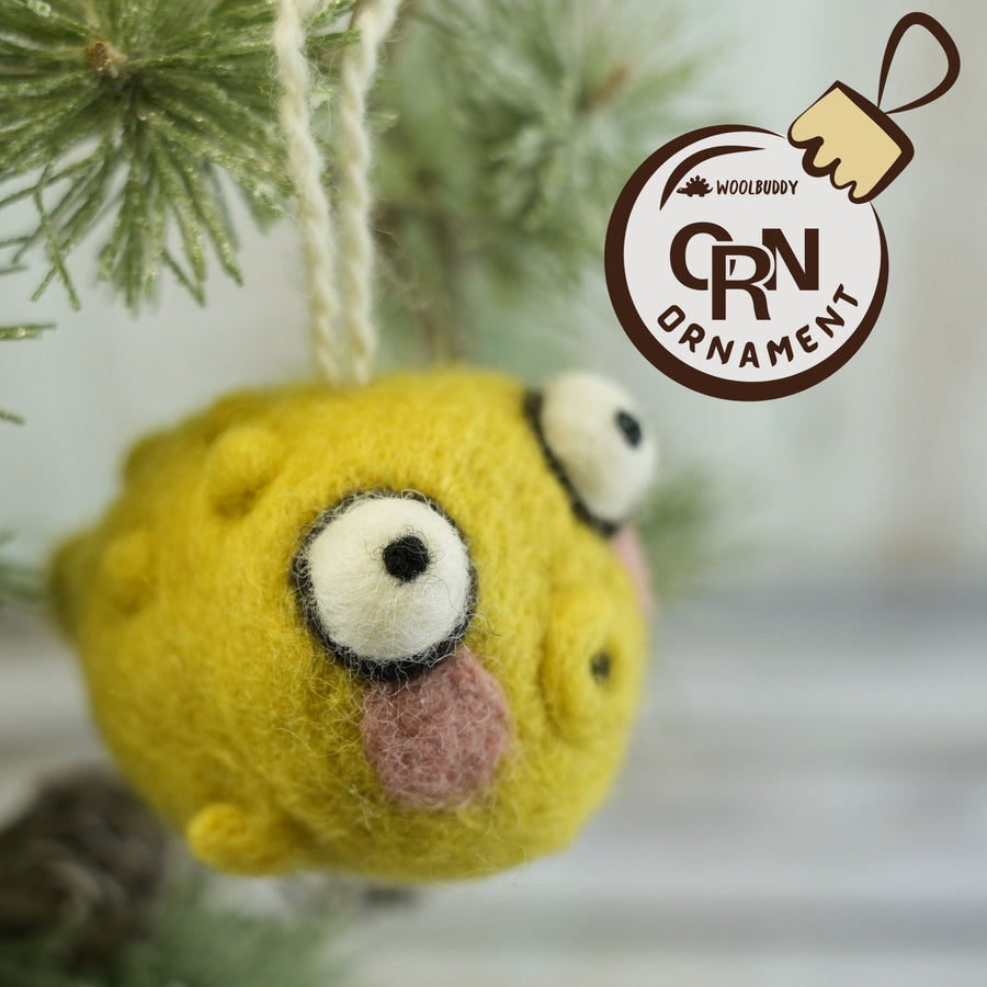 Pufferfish Ornament - Woolbuddy