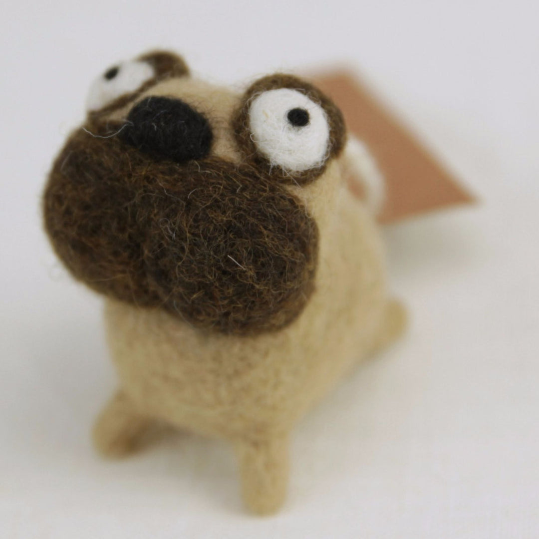 Pug Ornament - Woolbuddy