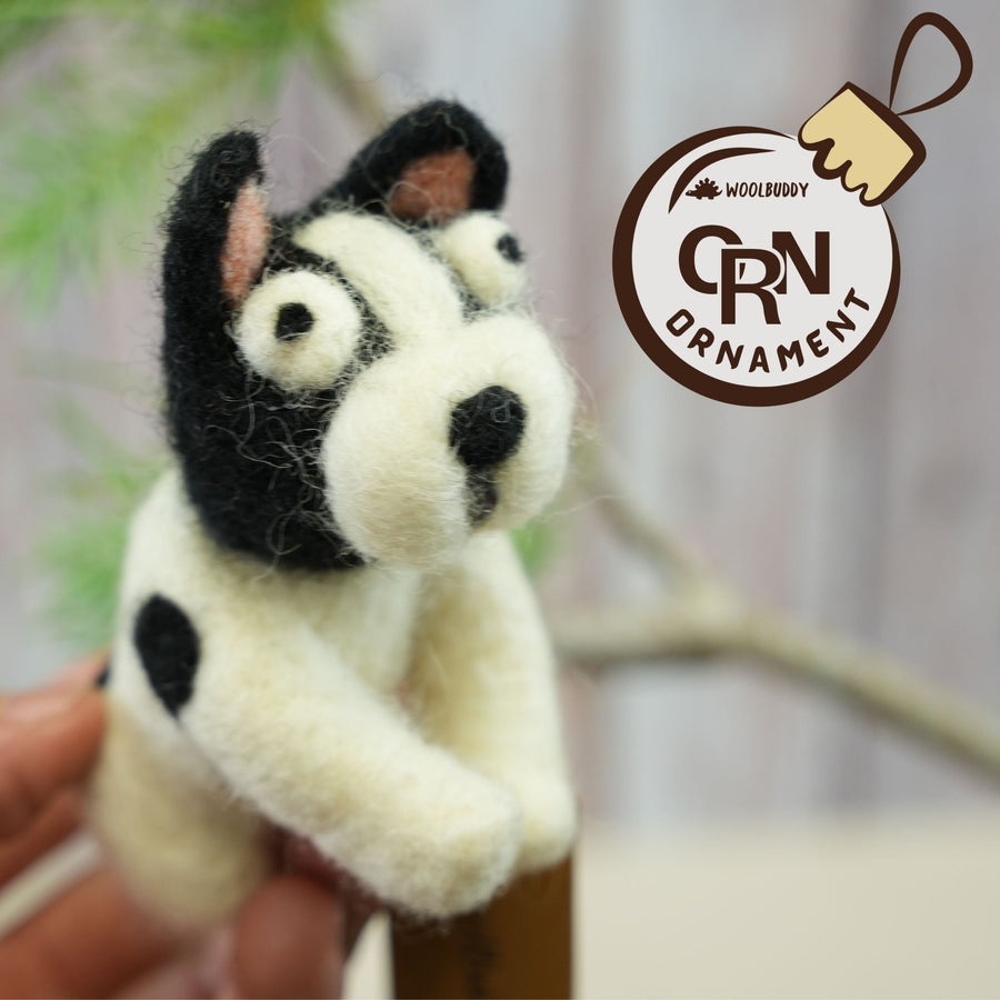 Puppy Dog Ornament - Woolbuddy