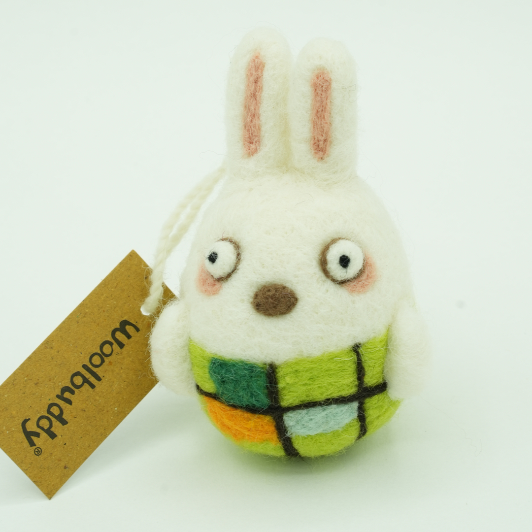 Rabbit Ornament – Handmade Cute & Cozy Home & Holiday Decoration