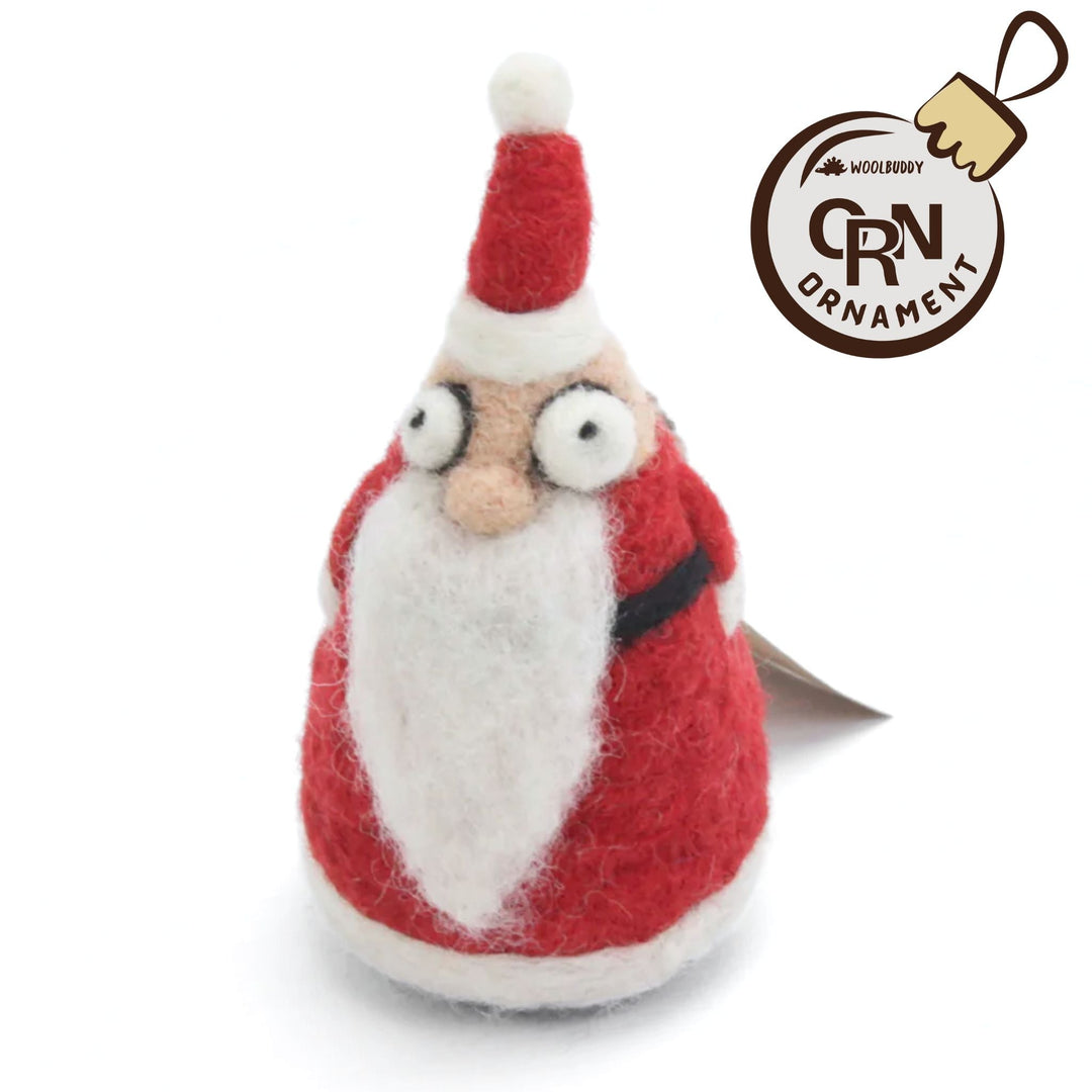 Santa ornament - Woolbuddy