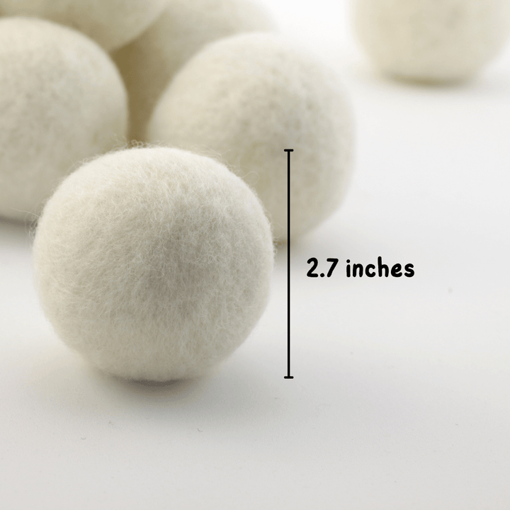 Soft Wool Felt Balls - 20 pcs /12 pcs - Woolbuddy