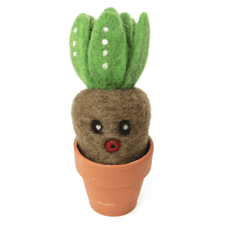 Sprout Monster Plant with Clay Pot - Woolbuddy