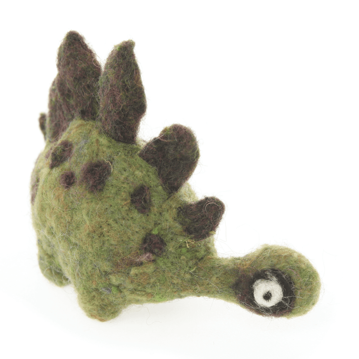 Handmade Wool Felt Stegosaurus Ornament – Cute Dinosaur Decoration | Woolbuddy