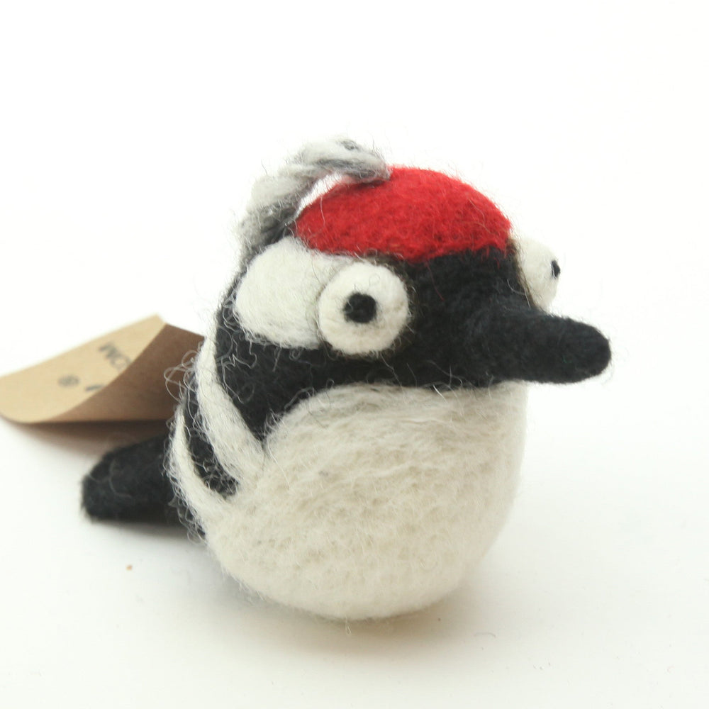 Woodpecker Ornament - Woolbuddy