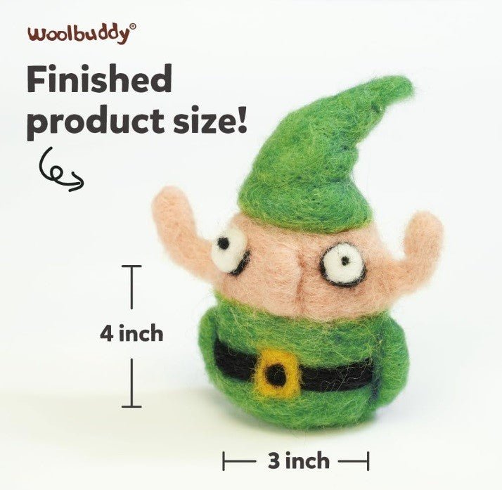 Woolbuddy Needle Felting Elf Kit - Woolbuddy