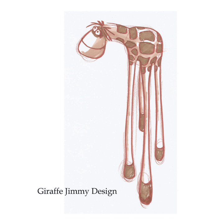 Woolbuddy Needle Felting Long - Legged Giraffe Kit - Woolbuddy