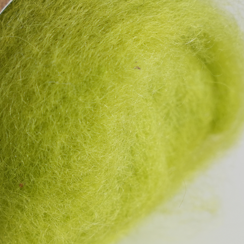 Corriedale Wool Green 1 - Lime