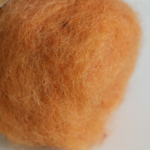 Corriedale Wool Orange 1 - Butternut Squash