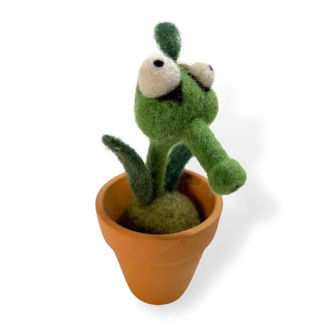 Peashoot (monster plant with clay pot)