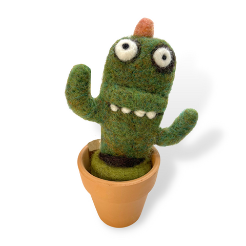 Saguaro (Monster Plant with clay pot)