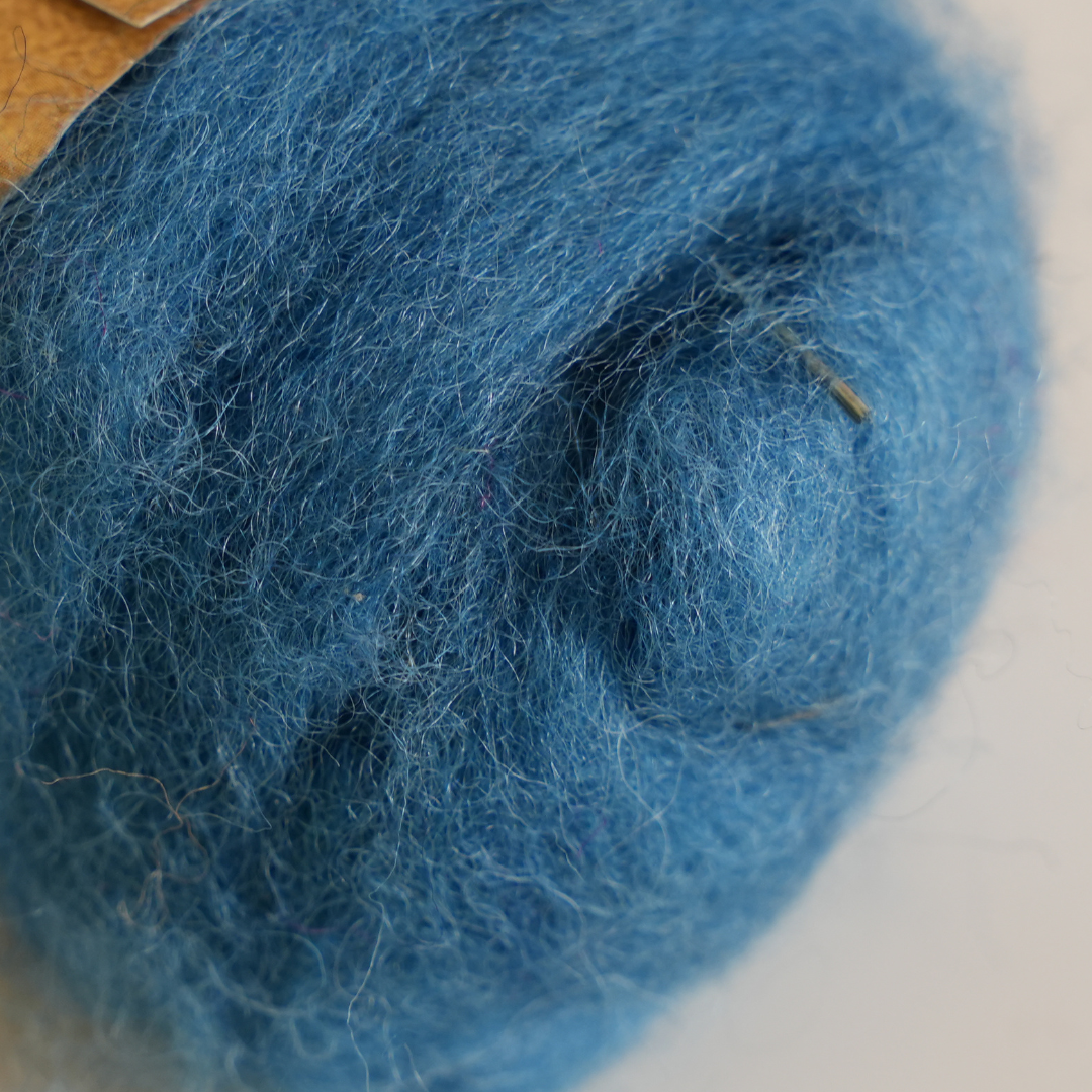 Corriedale Wool Blue 4 - Ocean